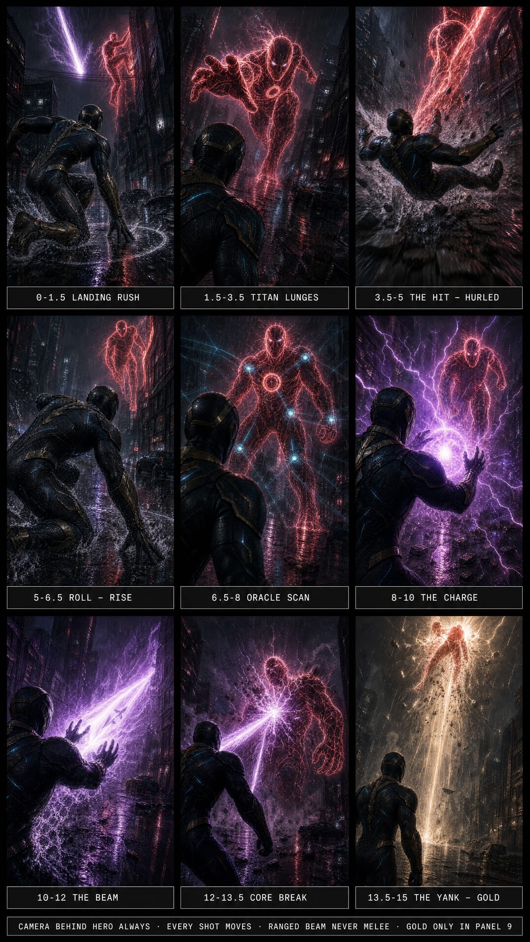 THE CONTACT — the key-visual board