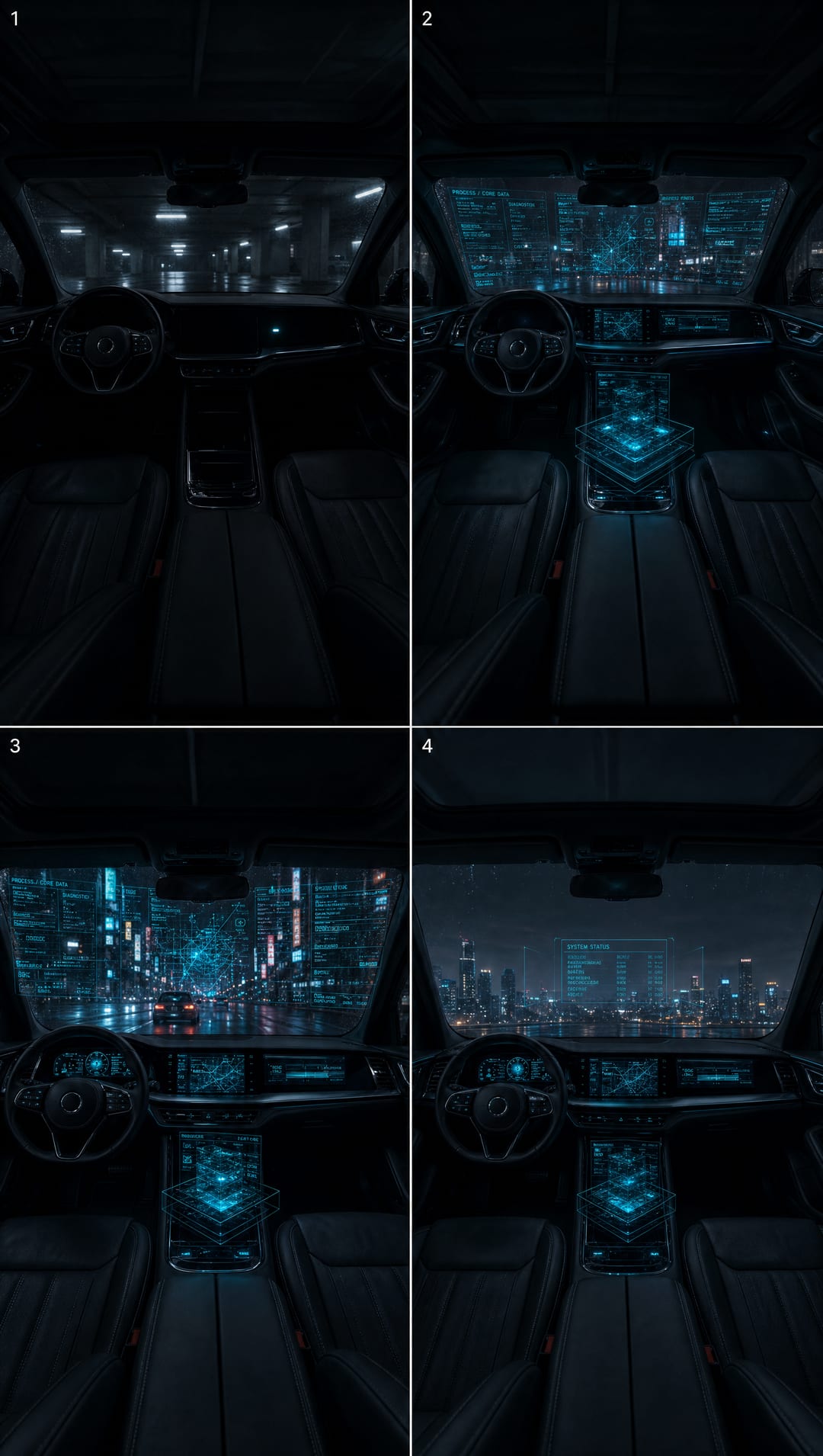 NIGHT DRIVE — cockpit — reference frame