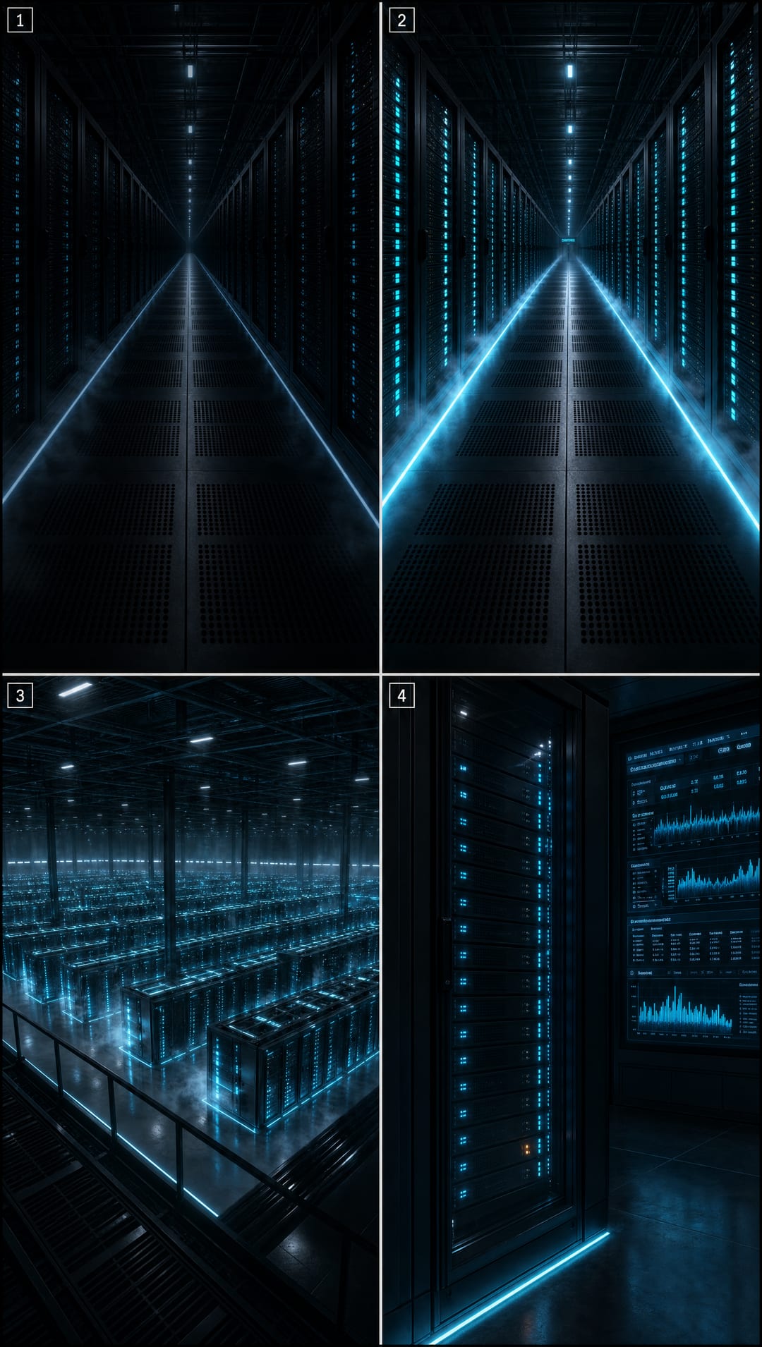 THE STACKS — data hall — reference frame