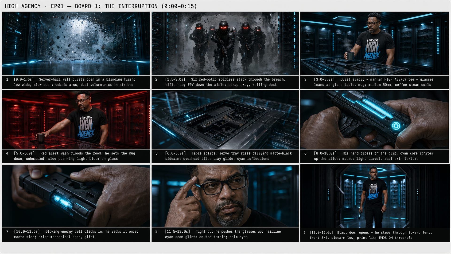 PROMPTS-IN-FRAME — the three boards — reference frame