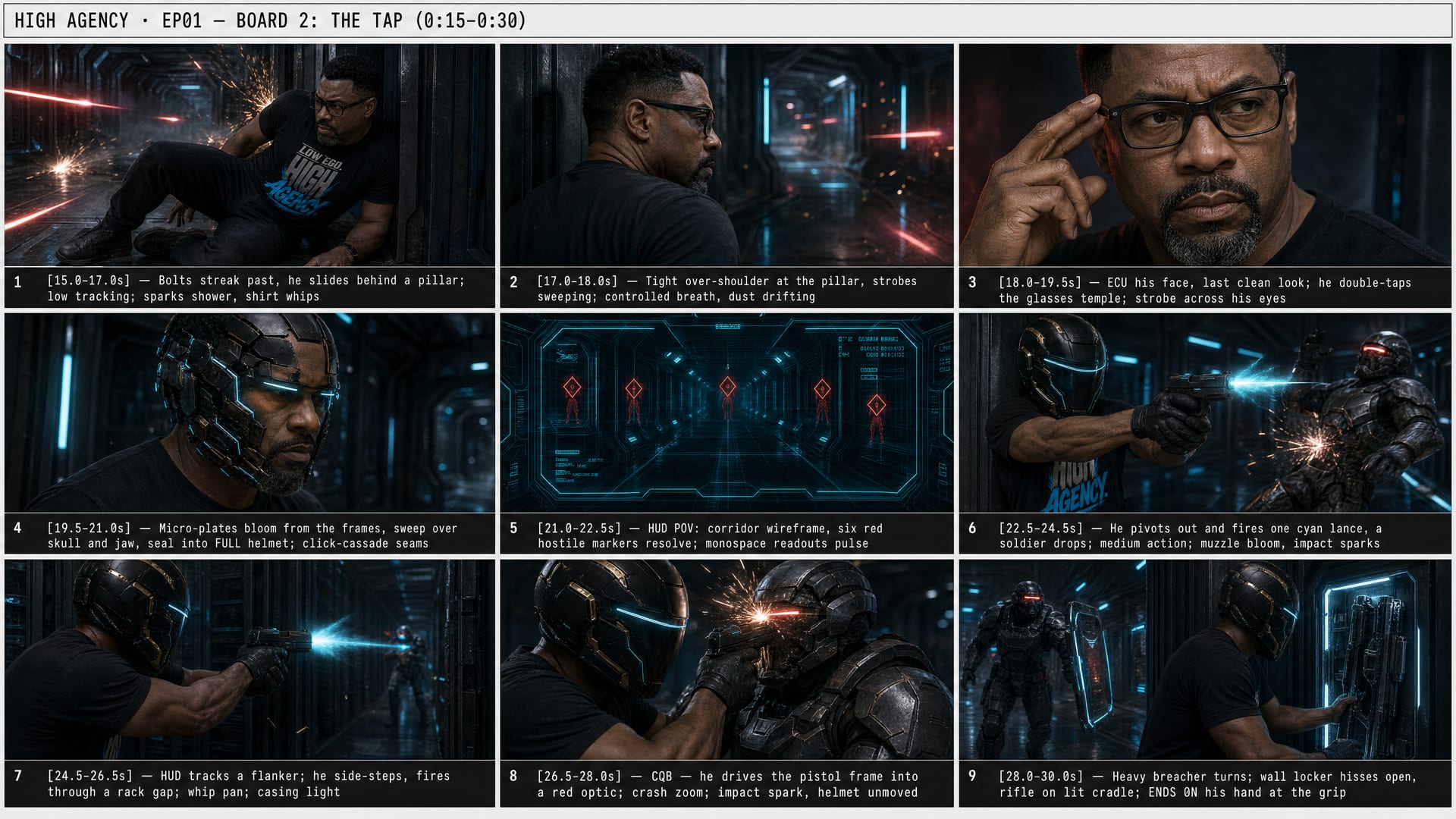 PROMPTS-IN-FRAME — the three boards — reference frame