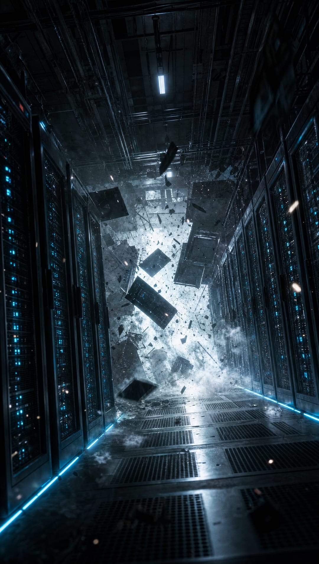 THE BREACH — the key-visual board