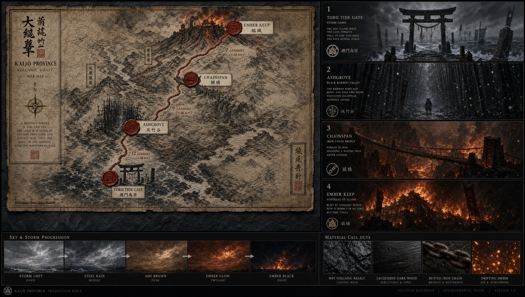 Fable 5 world map — Kaijō Province