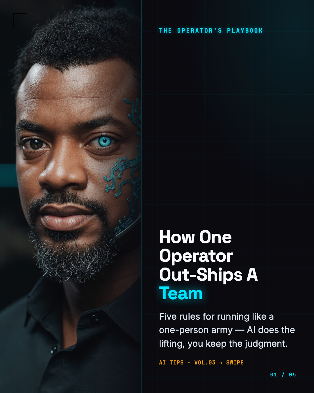 How One Operator Out-Ships A Team (5 Rules)
